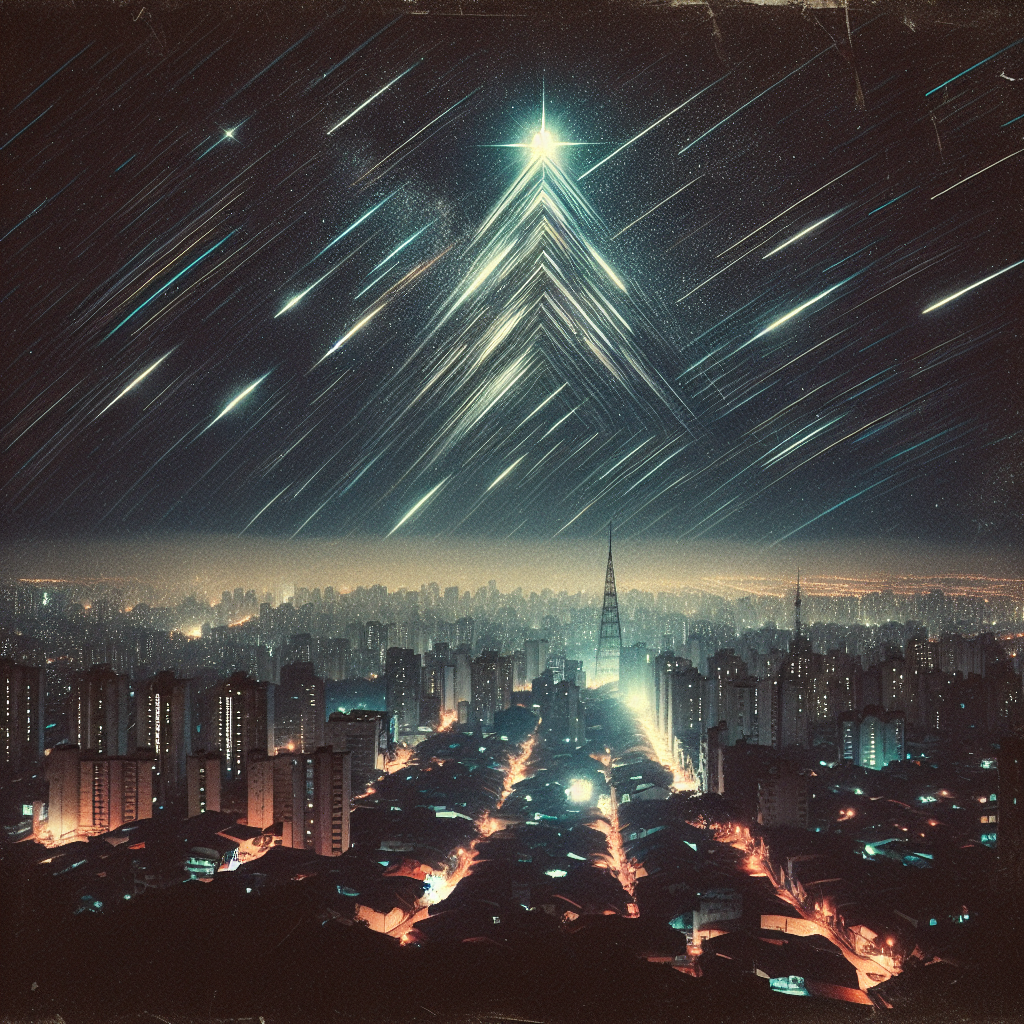 São Paulo: Lichter-Dreieck in der Nacht!