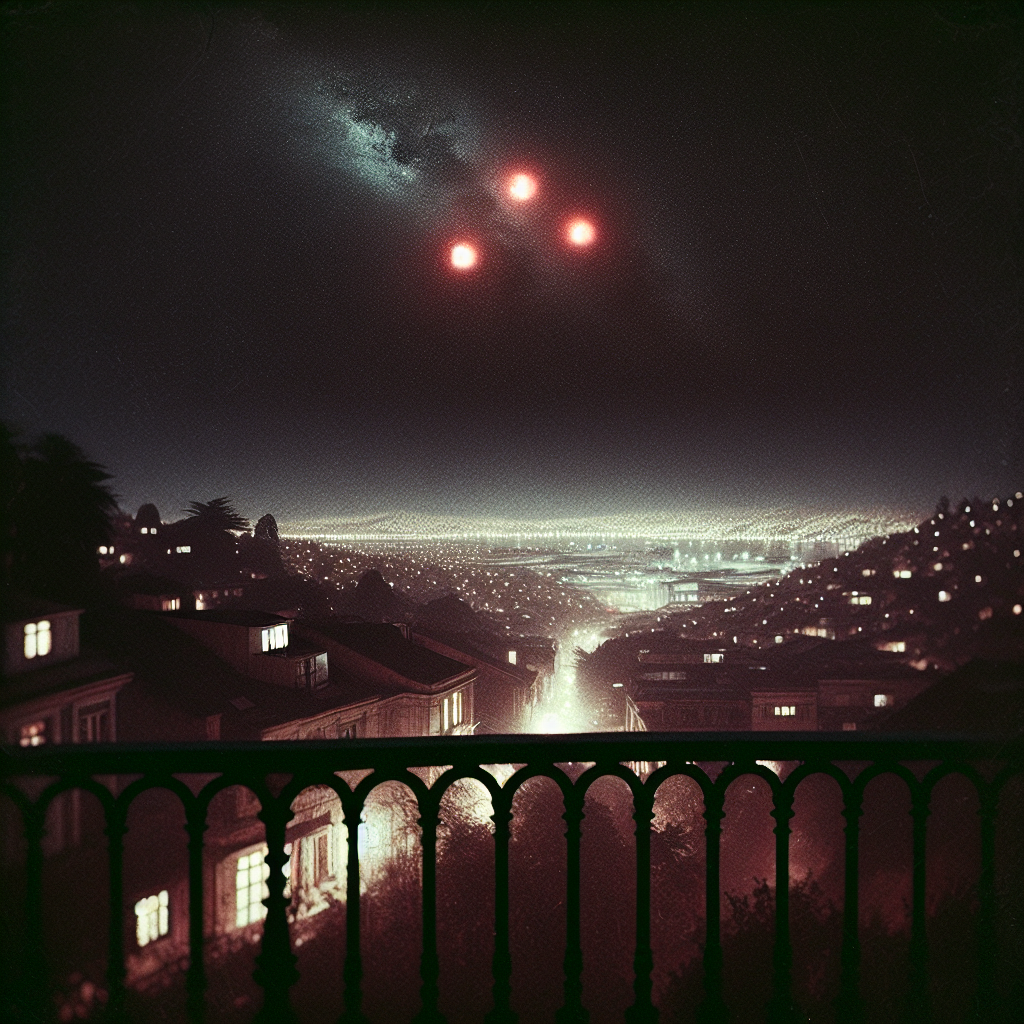 Chile: Valparaíso meldet rätselhafte Lichter!