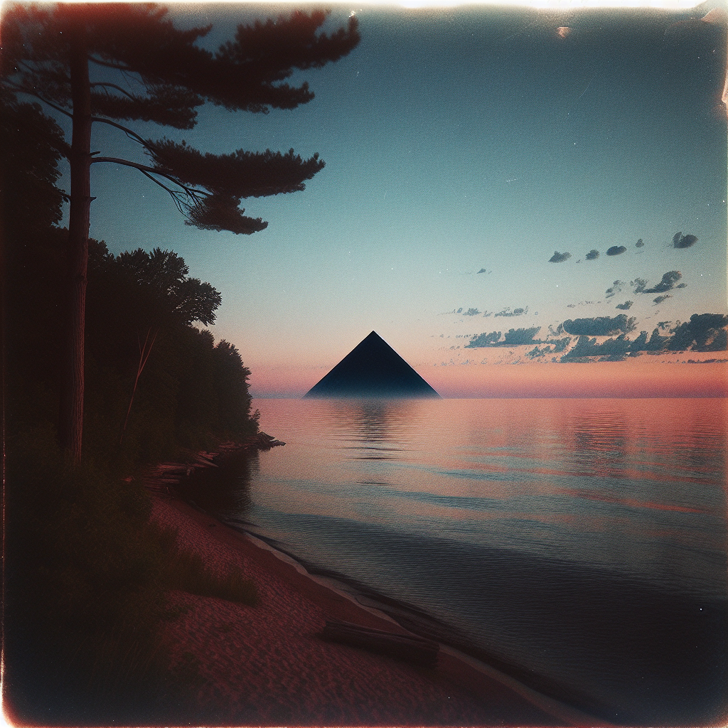 UAP-Sichtung: Dunkles Dreieck über Michigansee