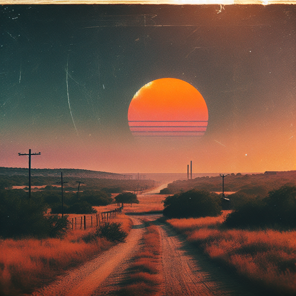 Orange Orb über Texas gesichtet