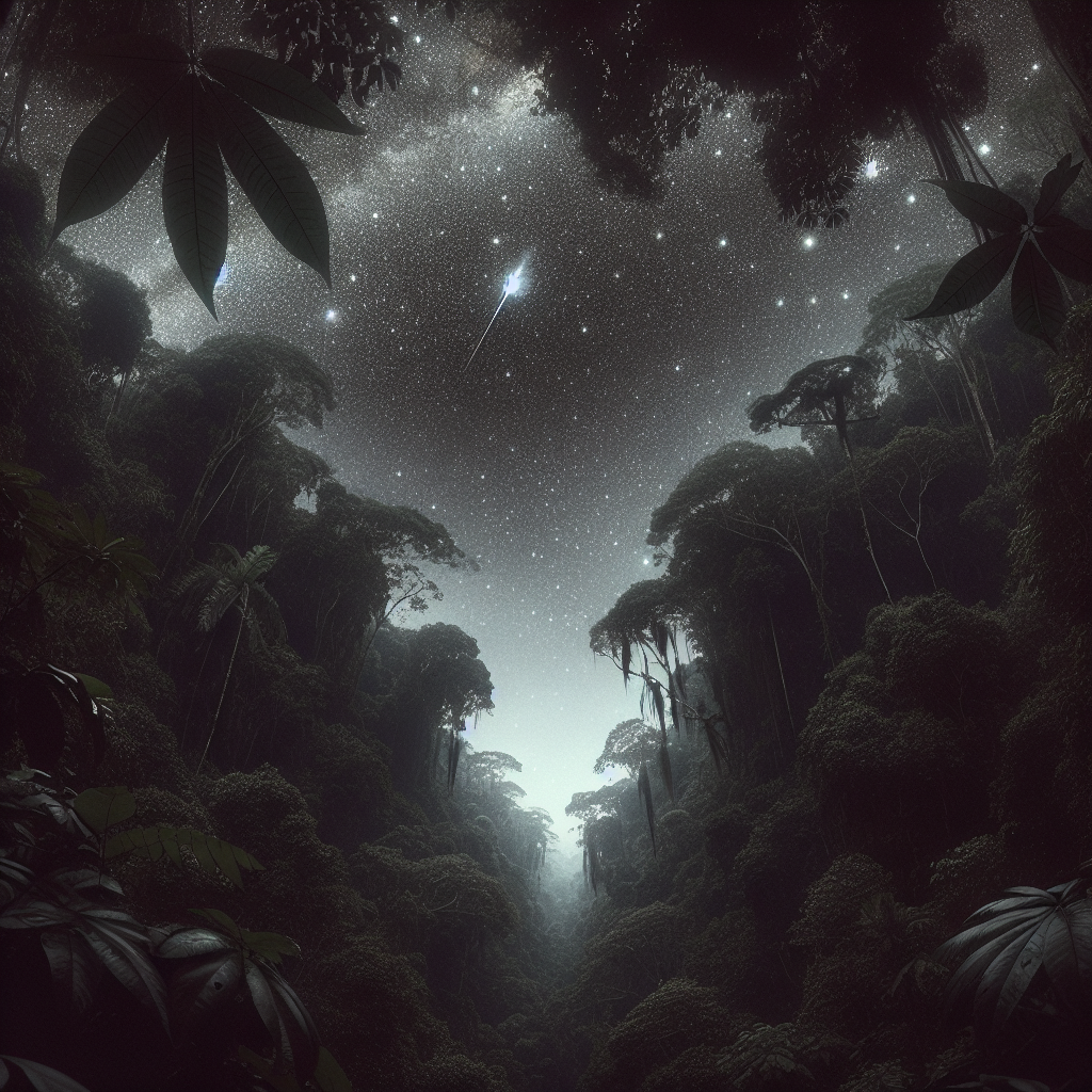 Rätselhafte Lichter über dem Amazonas